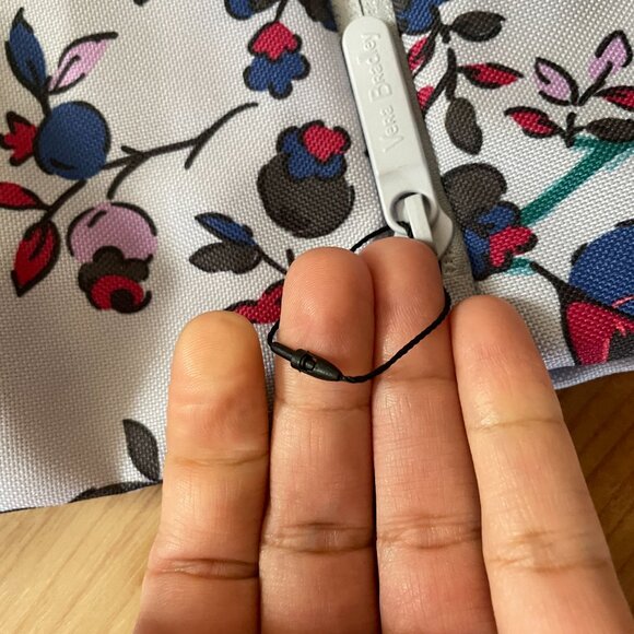 Vera Bradley Water Repellent ECO Hipster Crossbody & Matching Wallet Key Chain - Picture 6 of 11